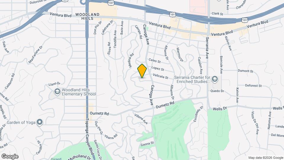 21441 De La Osa St Map and Location Details