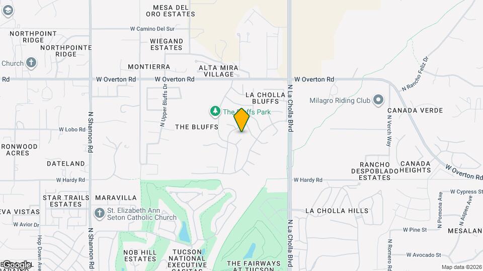 2289 W Enchantment Pl Map and Location Details