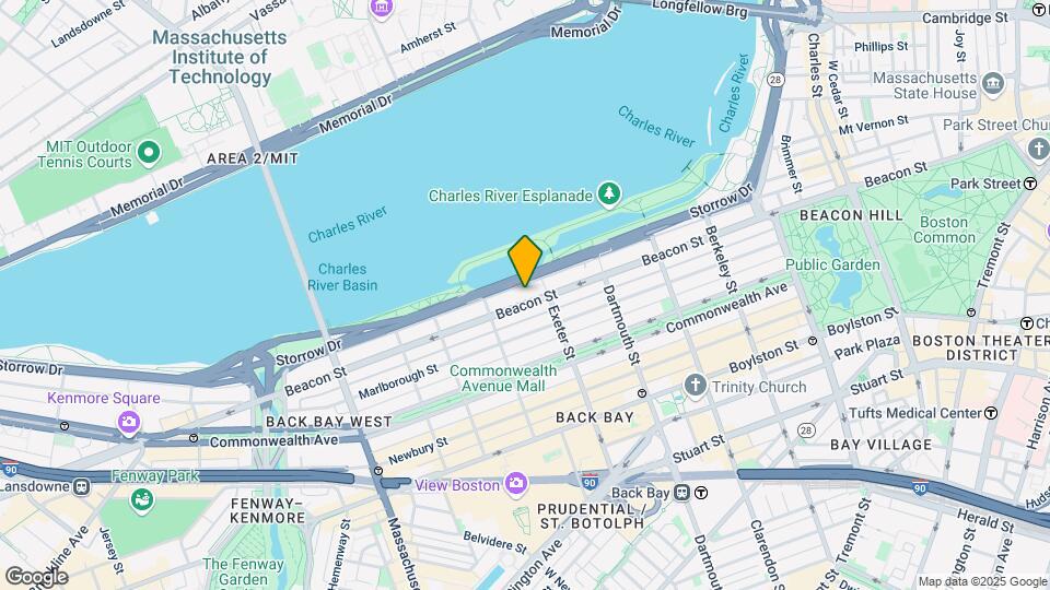 298 Beacon St Map and Location Details