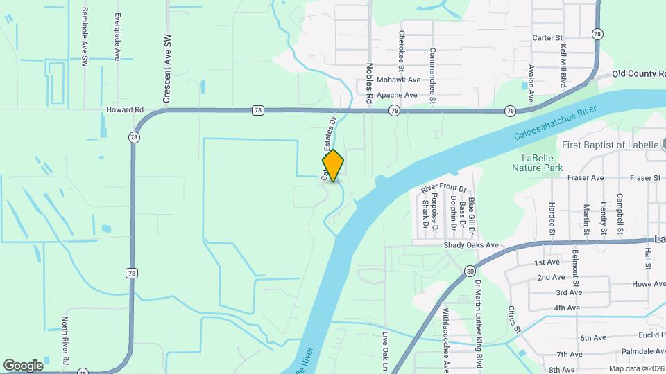 713 Caloosa Estates Dr Map and Location Details