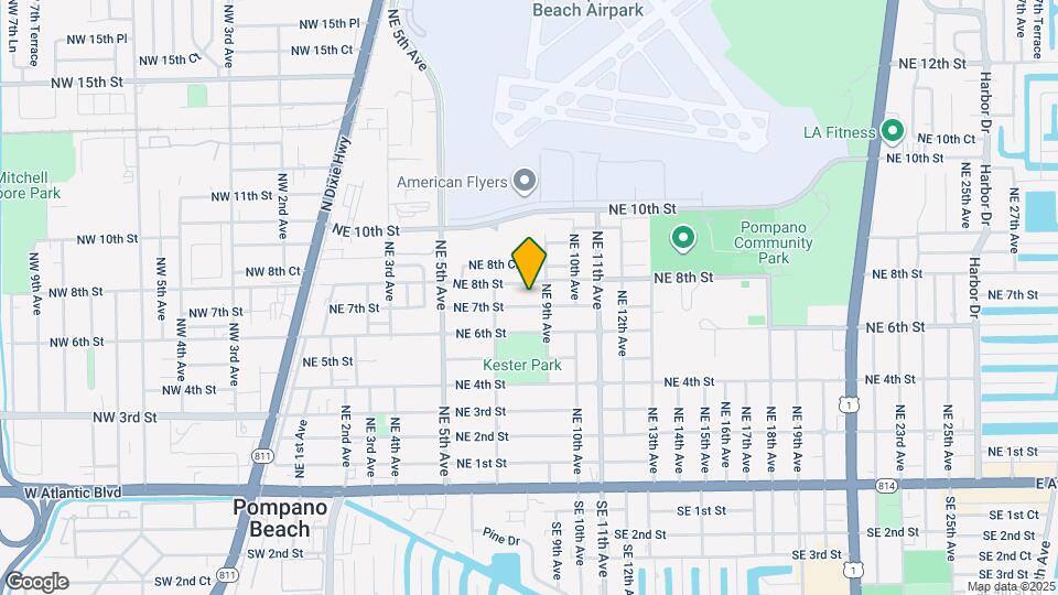 725 NE 7th St Map and Location Details