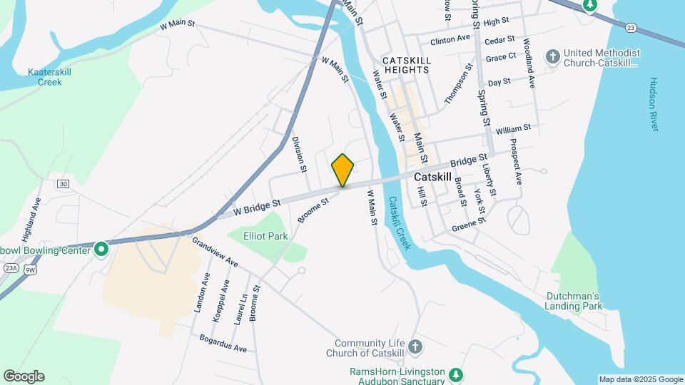 41 west bridge street catskill ny Map and Location Details