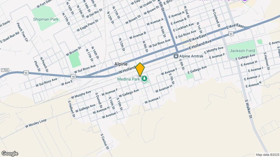 205 S 11th St Map and Location Details