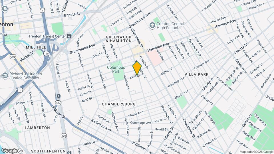 101 Anderson St Map and Location Details