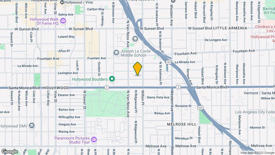 5723 Virginia Ave Map and Location Details