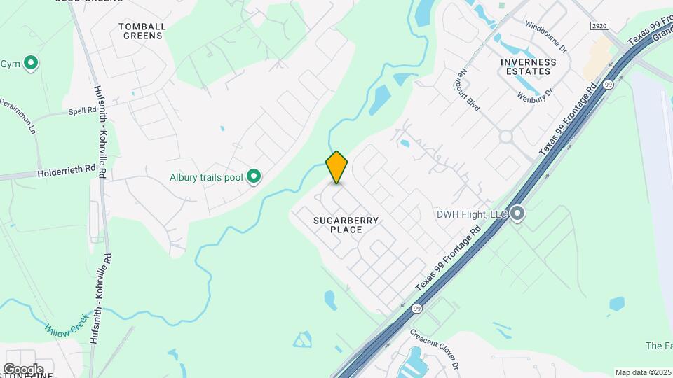 10010 Sugarvine Ln Map and Location Details