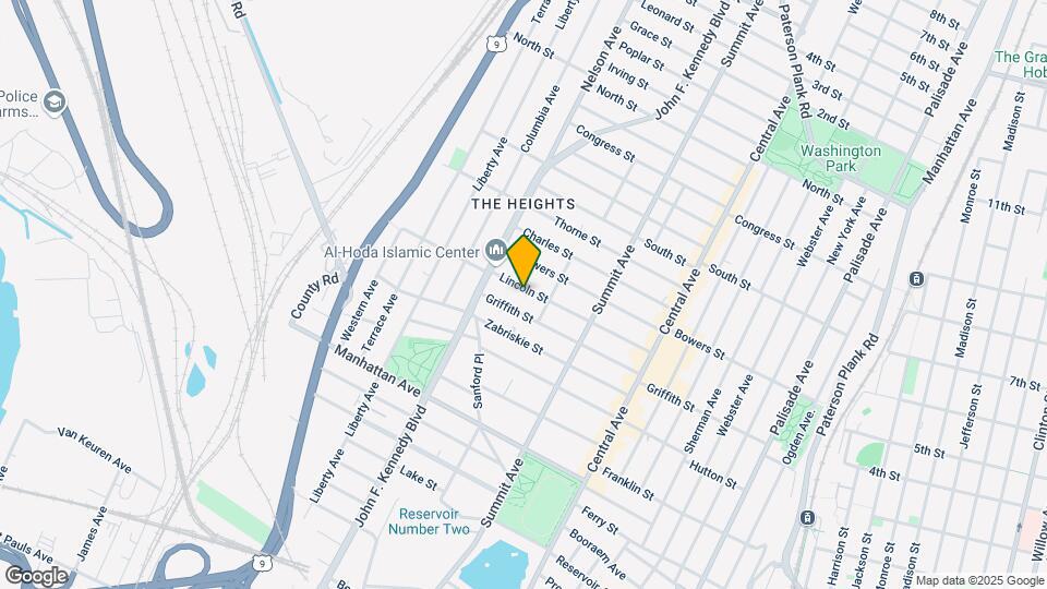 109 Lincoln St Mapa y Detalles de la Ubicación