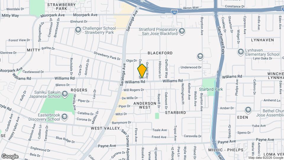 998 Desert Isle Dr Mapa y Detalles de la Ubicación