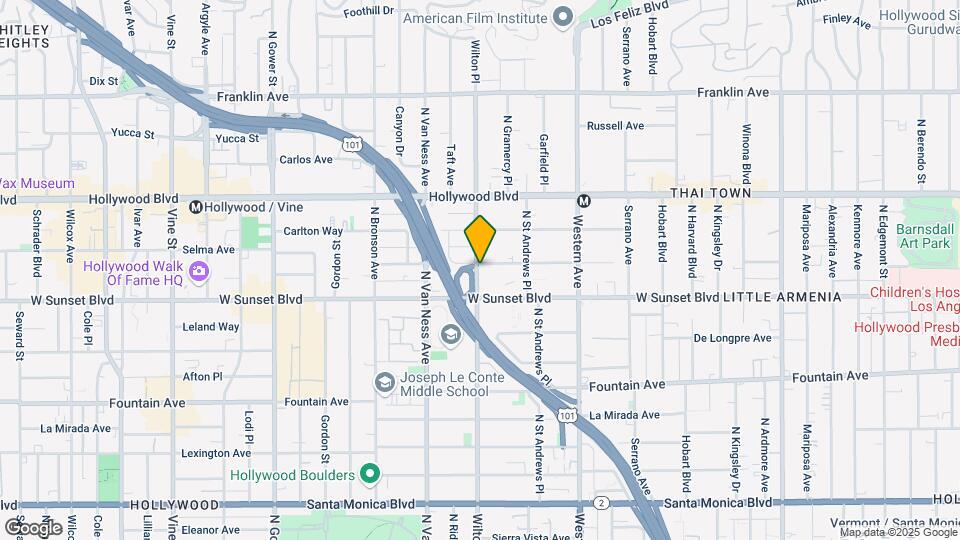 1518 Wilton Pl Map and Location Details
