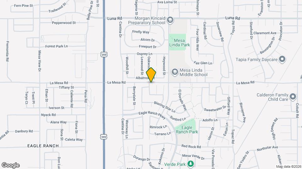 12891 Pueblo Lane Map and Location Details