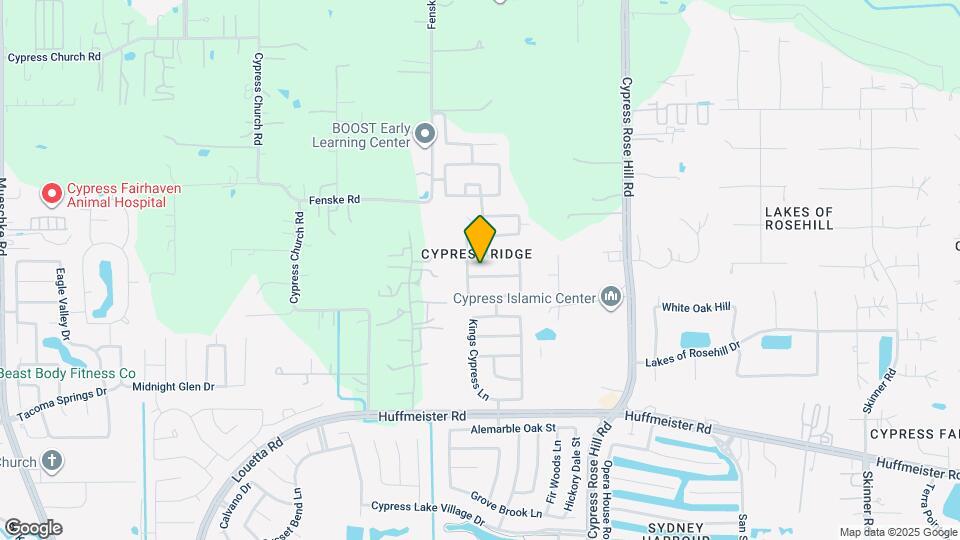 18218 Hammondsport Ln Map and Location Details