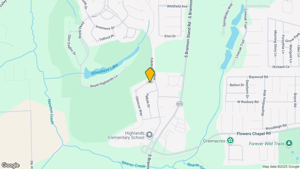 103 Glencoe Way Map and Location Details