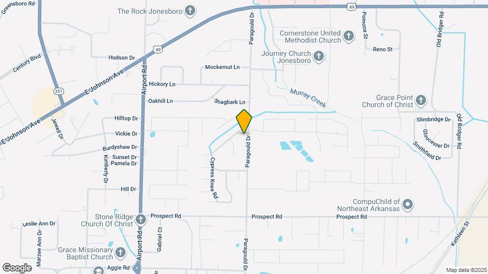 1011 Paragould Dr Map and Location Details