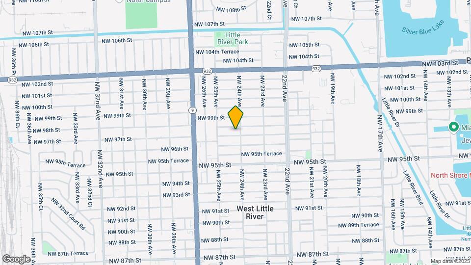 2419 NW 97th St Map and Location Details