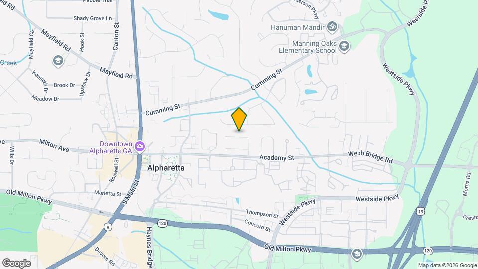 201 Red Oak Ln Map and Location Details