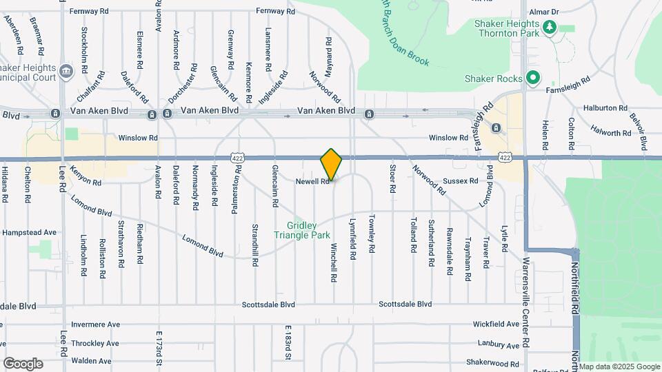 3544 Winchell Rd Map and Location Details