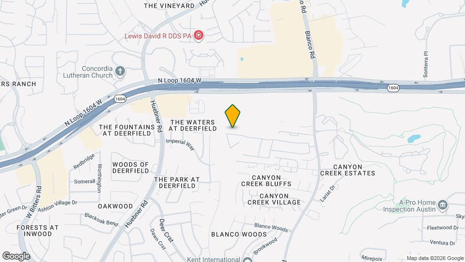 1435 Bluff Forest Map and Location Details