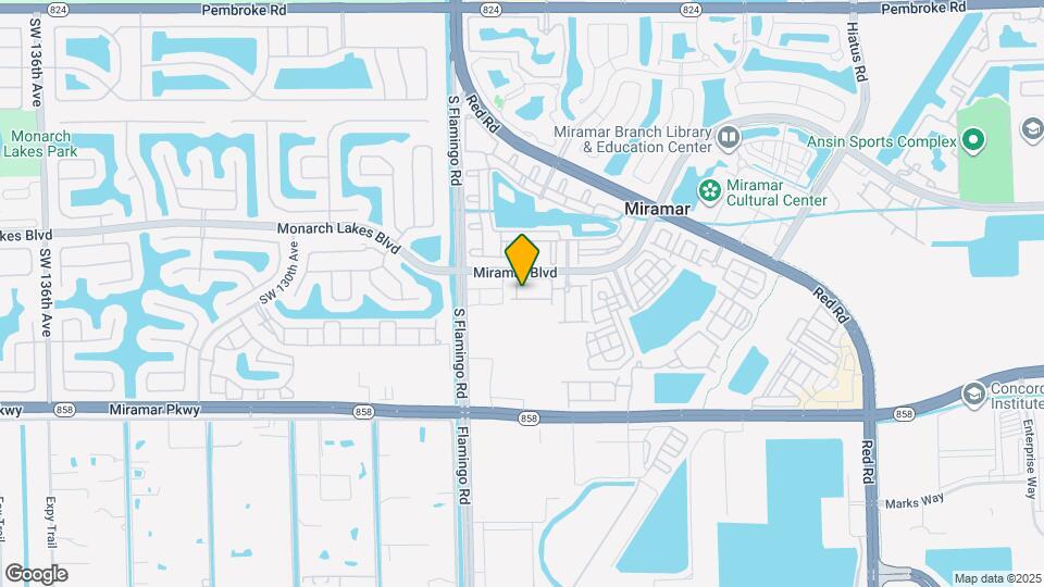 12221 SW 27th St Map and Location Details