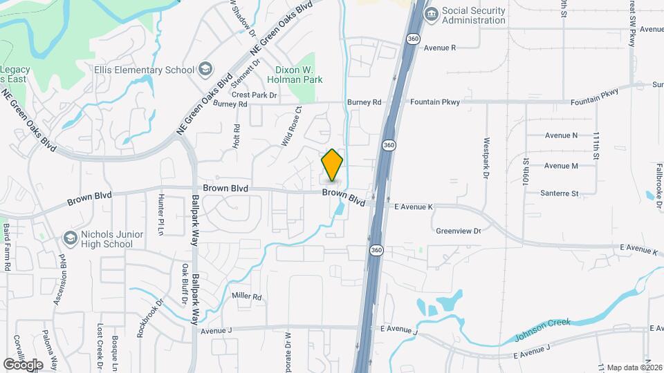2501 Thomason Cir Map and Location Details