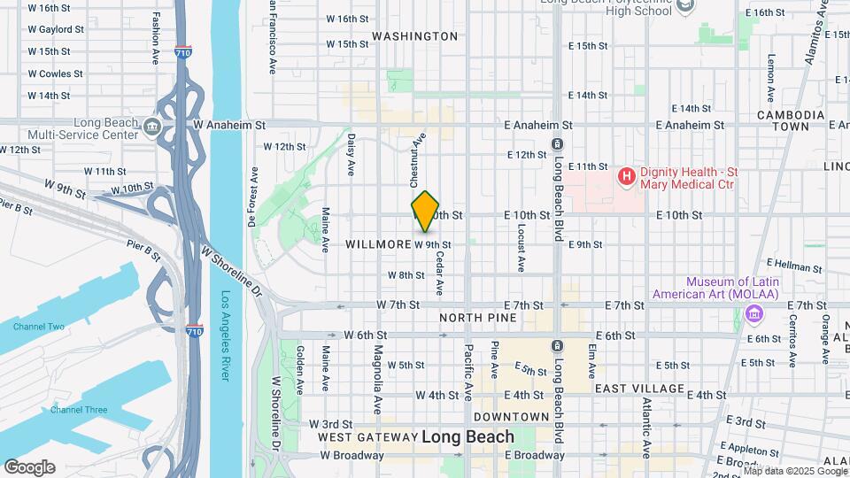 323 W 9th St Map and Location Details