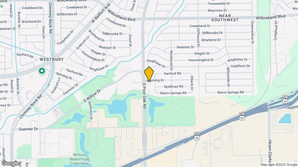 4857 Benning Dr Map and Location Details