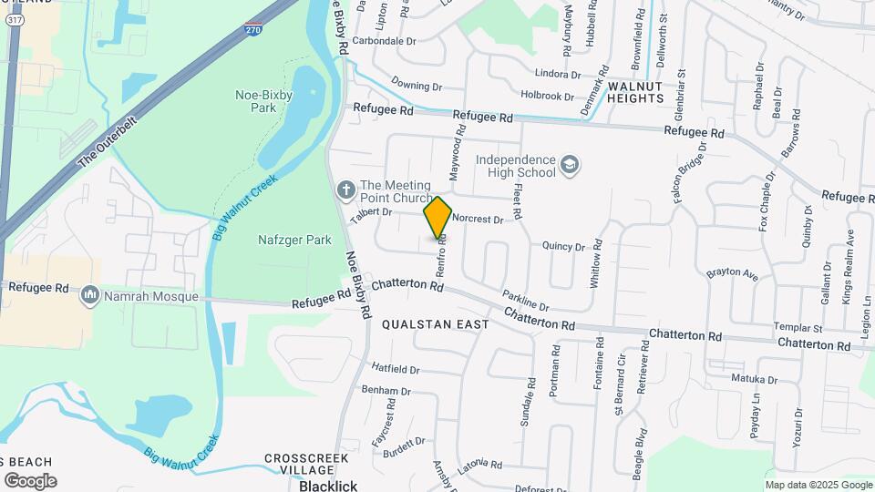 2933 Renfro Rd Map and Location Details