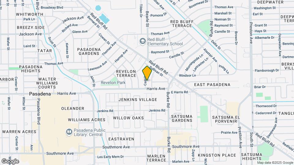 1623 Camille St Map and Location Details