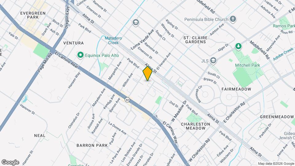 258 Ventura Ave Map and Location Details