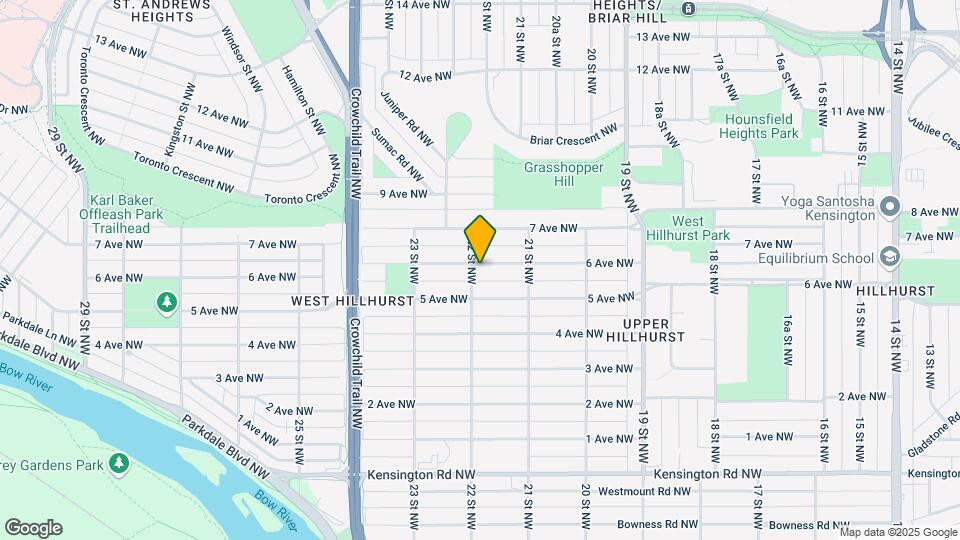 618 22nd St NW Map and Location Details