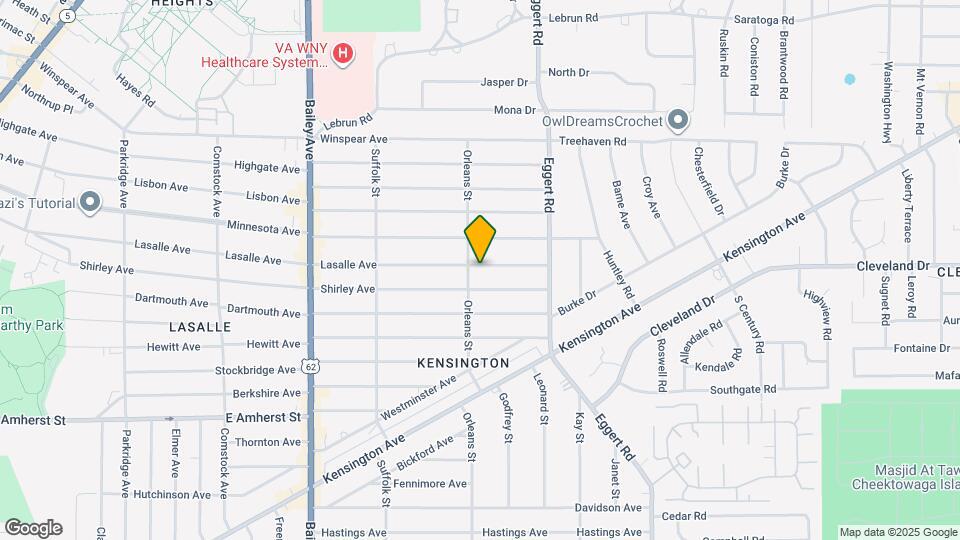 693 Lasalle Ave Map and Location Details