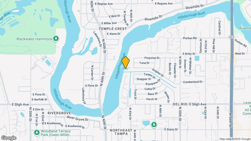 4132 Dolphin Dr Map and Location Details