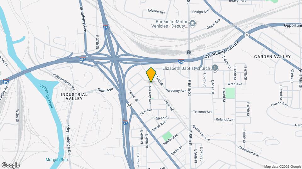 2985 Nursery Ave Map and Location Details