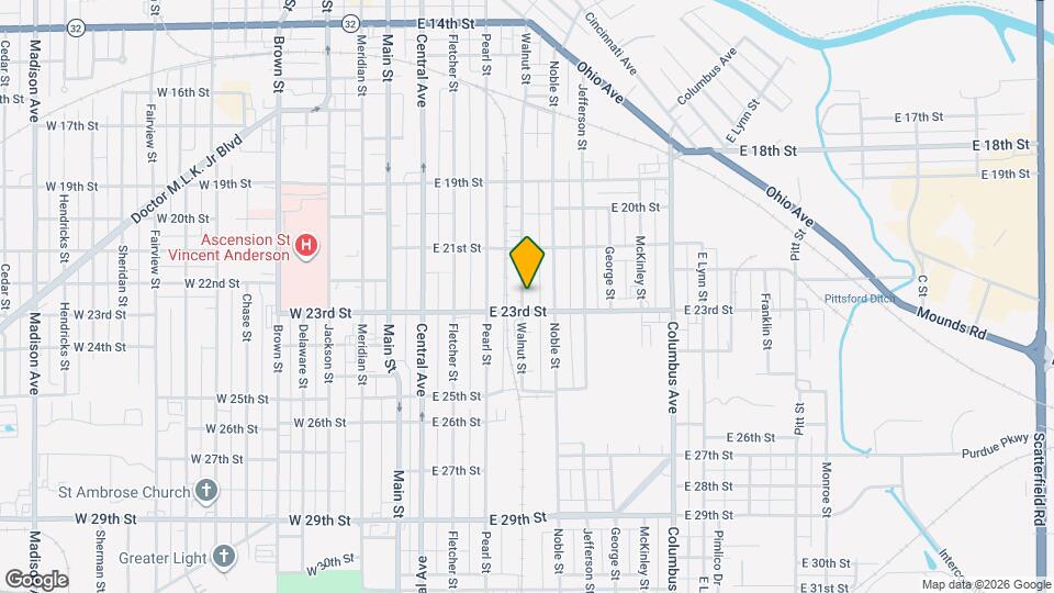 2210 Walnut St, Unit B Mapa y Detalles de la Ubicación