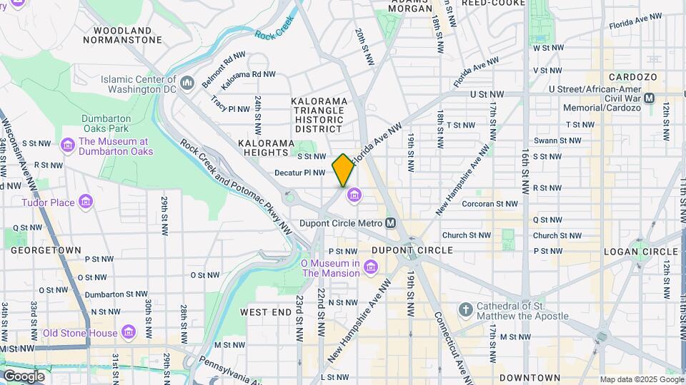 2146 Florida Ave NW Map and Location Details