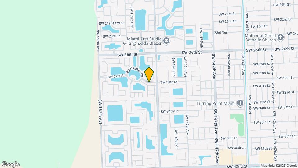 15245 SW 30th Terrace Map and Location Details