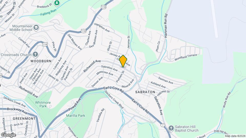 1290 Richwood Ave Map and Location Details