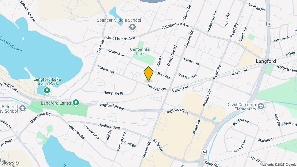 944 Dunford Ave Map and Location Details