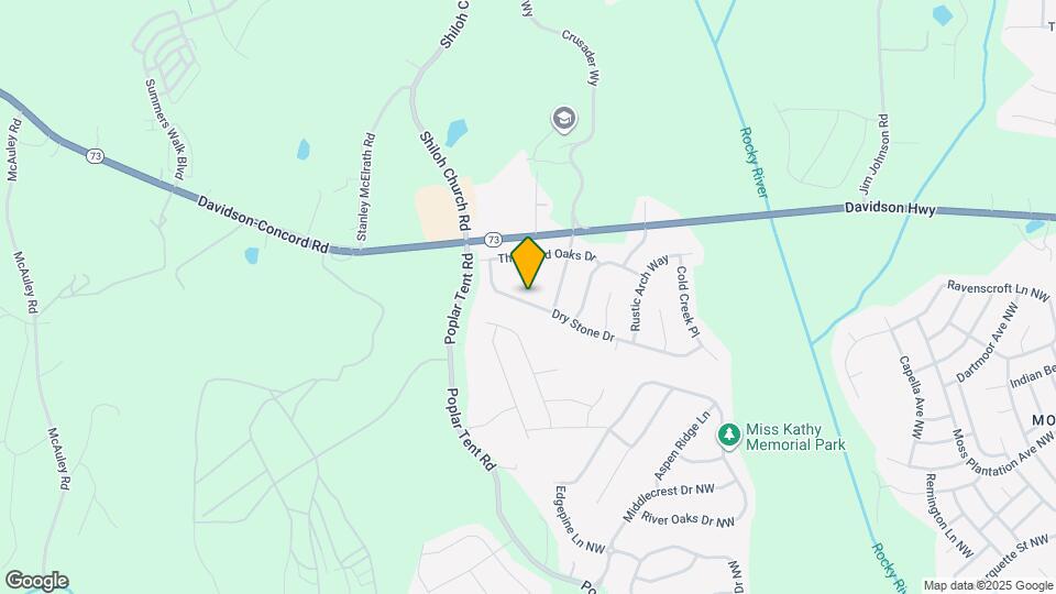 11022 Dry Stone Dr Mapa y Detalles de la Ubicación