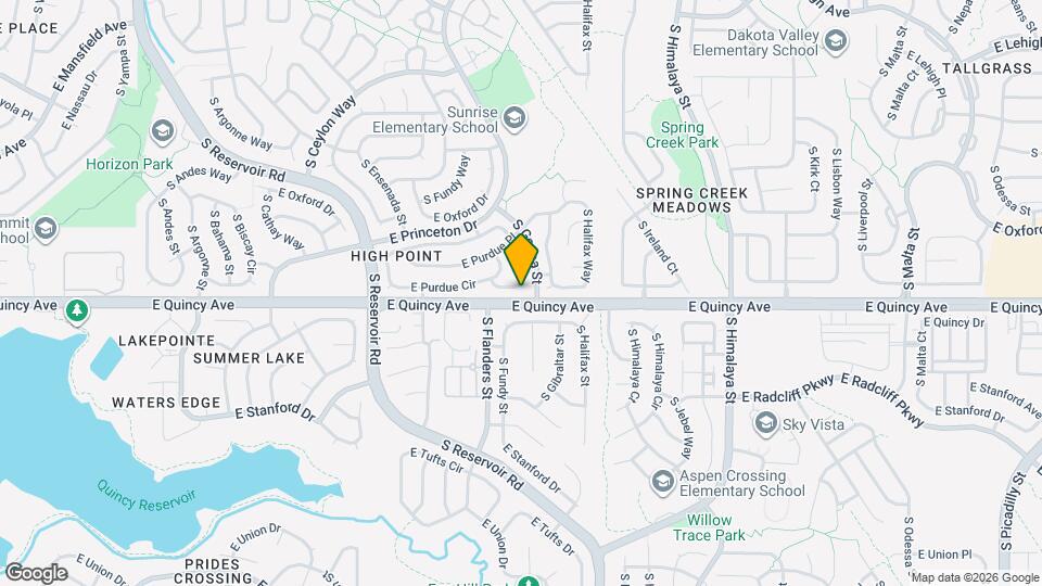 4264 S Fundy Way Map and Location Details