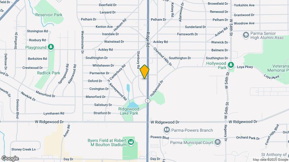 6430 Ridge Rd Map and Location Details