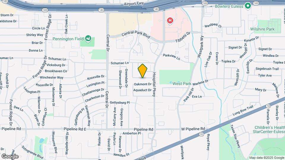 2340 Chestnut Way Map and Location Details