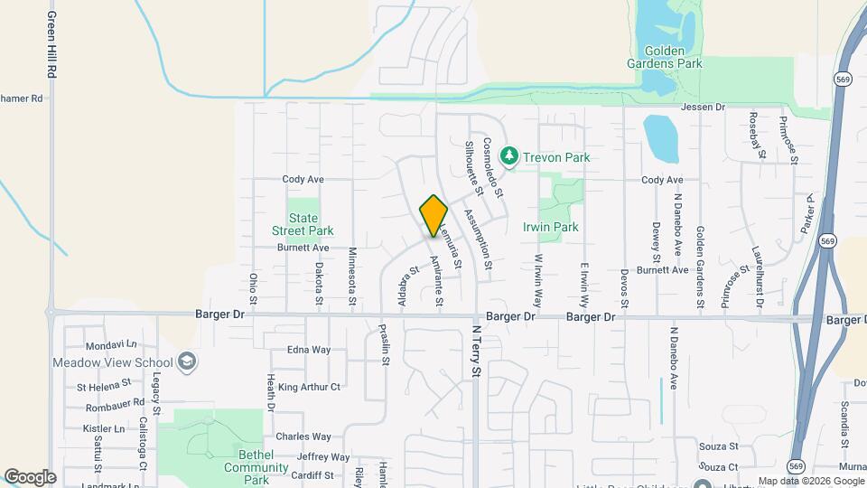 2083 Amirante St Map and Location Details