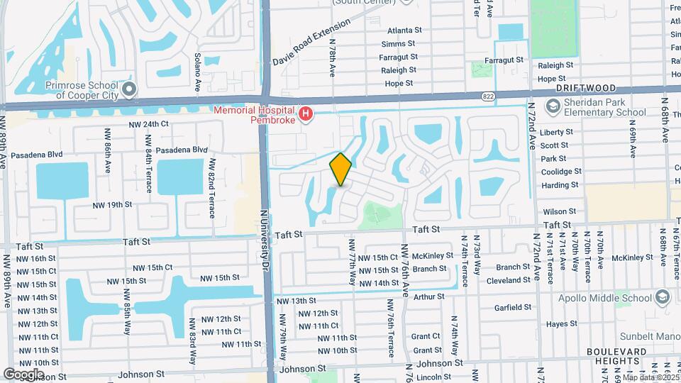 1840 NW 78th Ave Map and Location Details