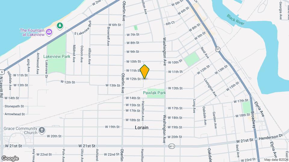 1063 W 12th St, Unit 12A Map and Location Details