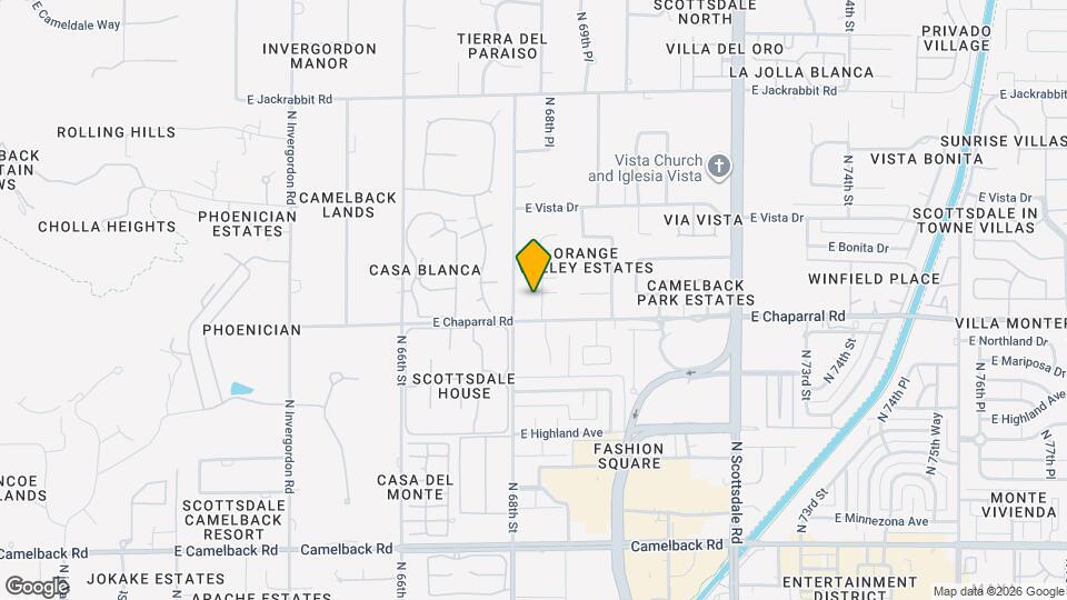 5020 N Chiquita Ln Map and Location Details