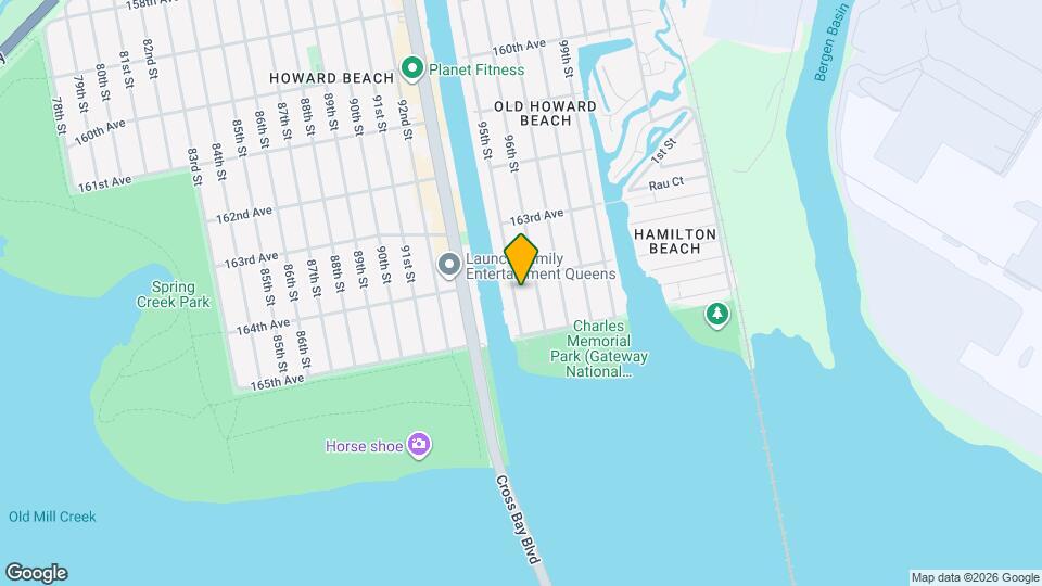 164-11 95th St Map and Location Details