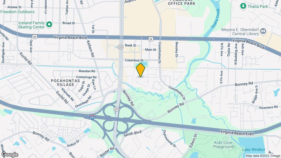345 Ferdinand Cir Map and Location Details