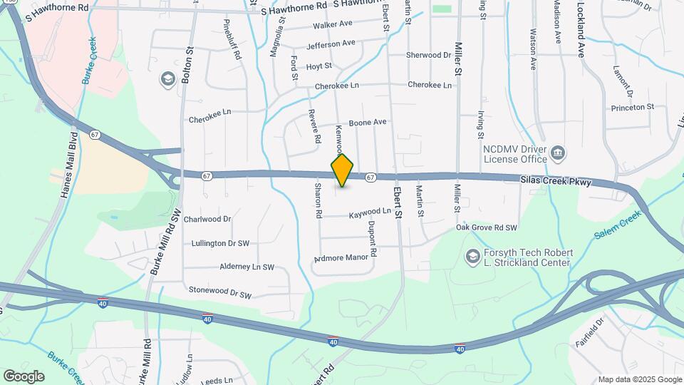 2352 Silas Creek Pkwy Map and Location Details