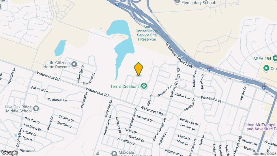 1208 Westway Cir Map and Location Details
