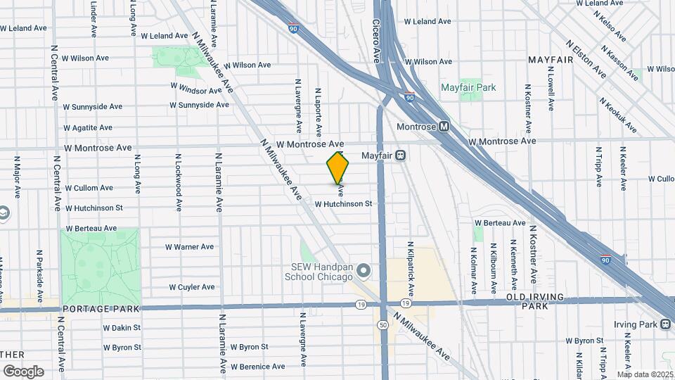 4901 W Cullom Ave Map and Location Details